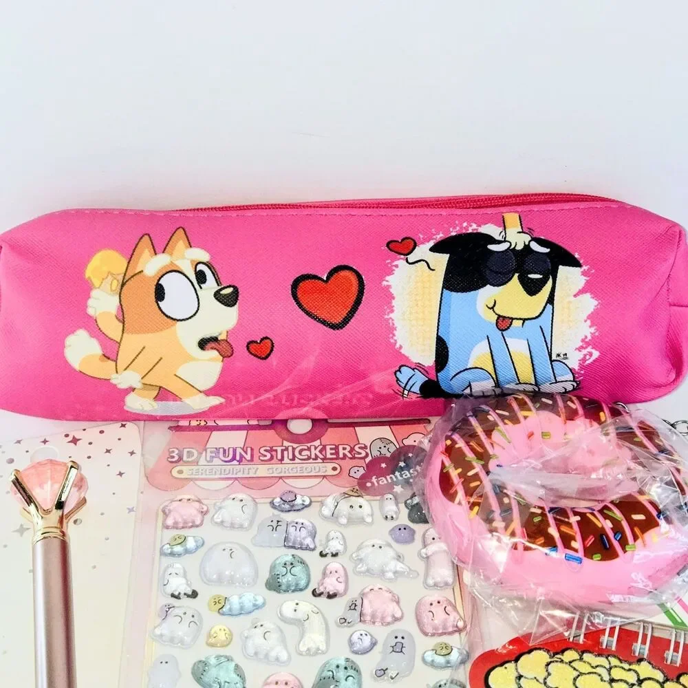 SCHOOL BUNDLE Bluey Themed Set #17 Stationary Lot NEW IN ORIGINAL PACKAGING
